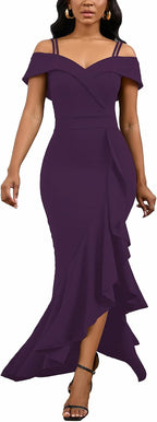 TDiooCor 2026 Women's Sexy Elegant Formal Dress Sleeveless Wedding Guest Bride Dresses