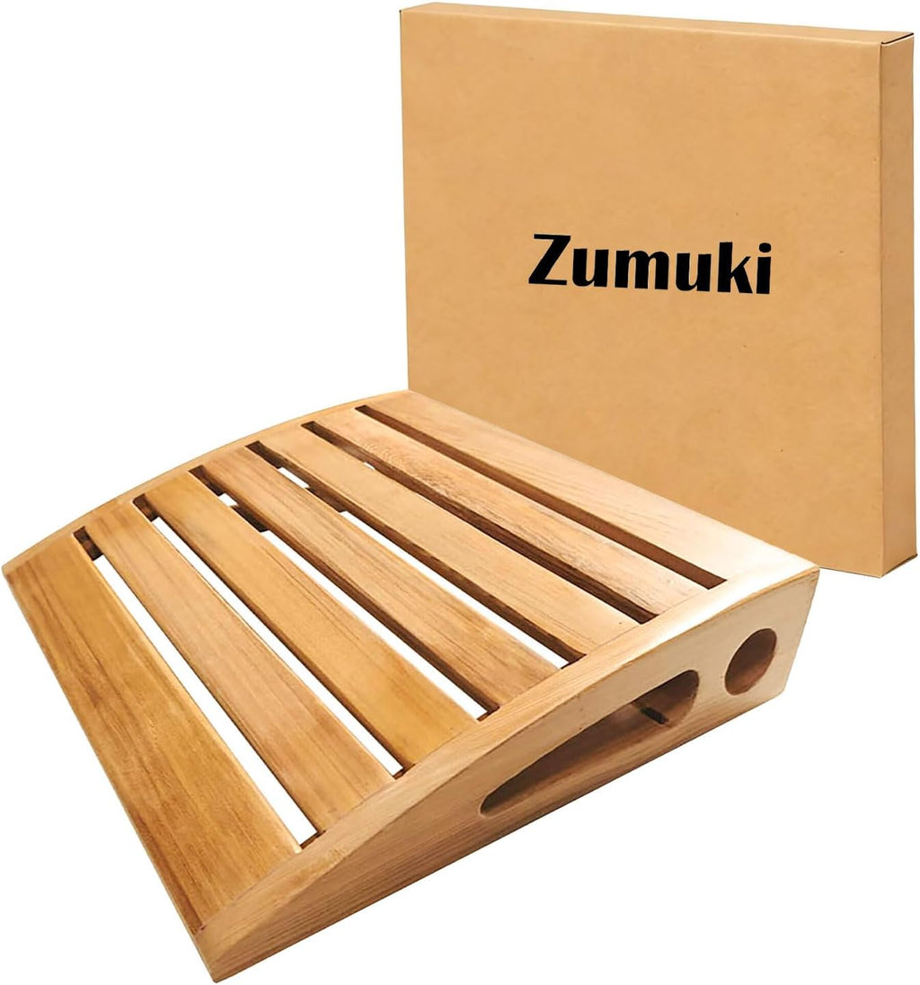 Sauna Headrest-Handmade from Canadian Red Cedar Wood Sauna Head Rest with Classic Attractive Ergonomic Neck & Cervical Pillows Support