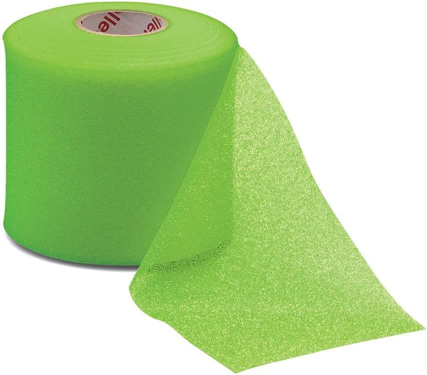 Mueller Big Bold Mwrap underwrap, Big Lime Green, 6.9 cm x 27.4 m, 1 roll