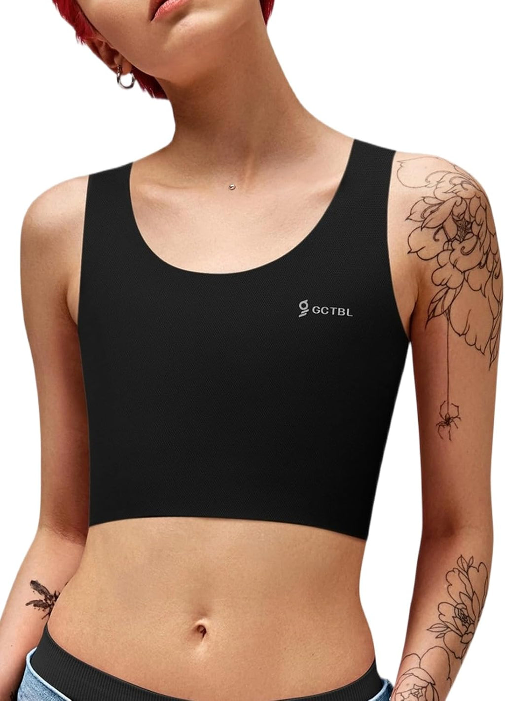 Chest Binder Transgender FTM Binder Trans Breast Binder Bra for Large Breast