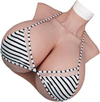 Silicone Breast Forms S Z Cup, Realistic Soft Touch Fake Boobs Lightweight Cotton and Airbag Filling for Crossdresser