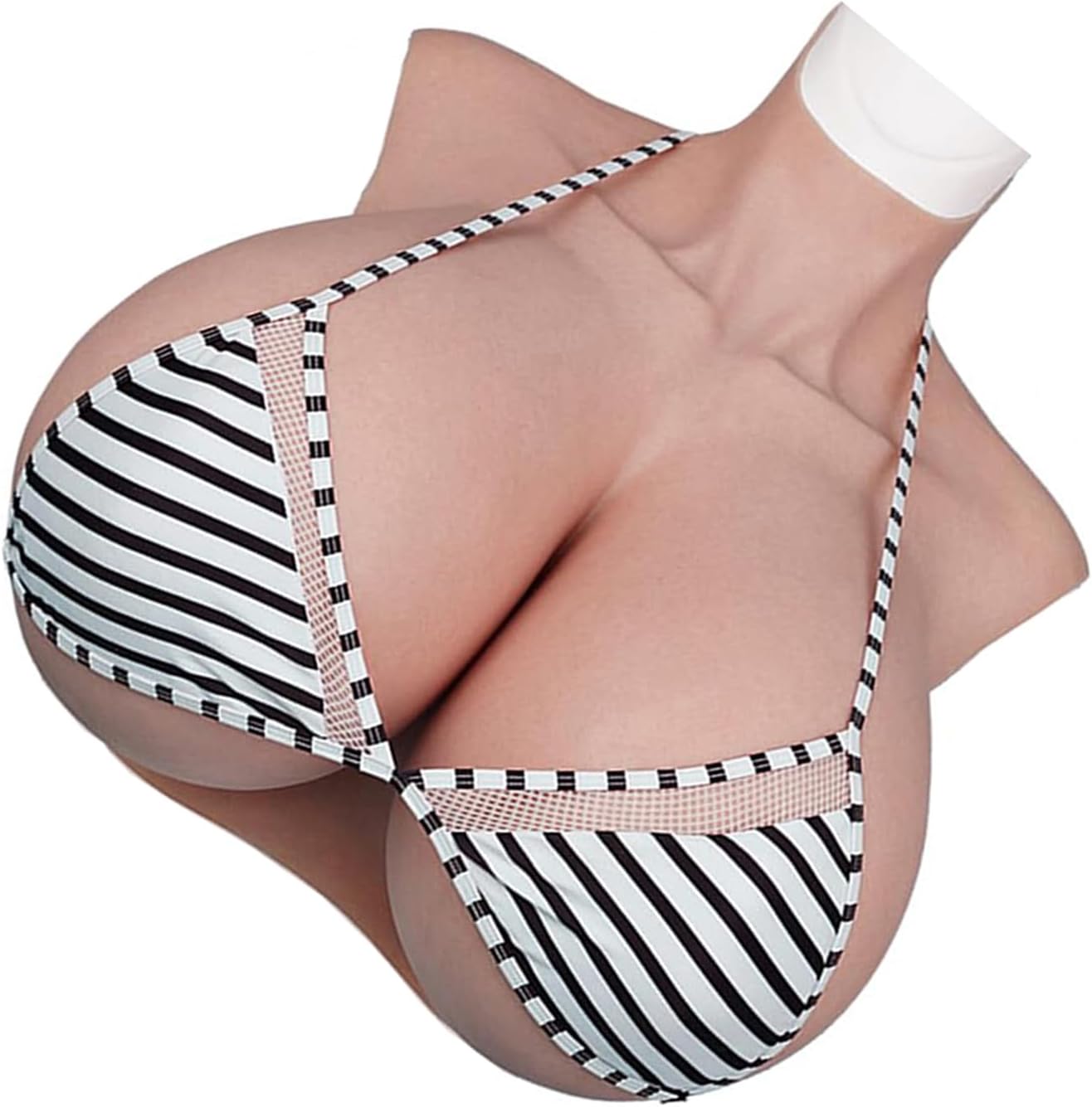 Silicone Breast Forms S Z Cup, Realistic Soft Touch Fake Boobs Lightweight Cotton and Airbag Filling for Crossdresser