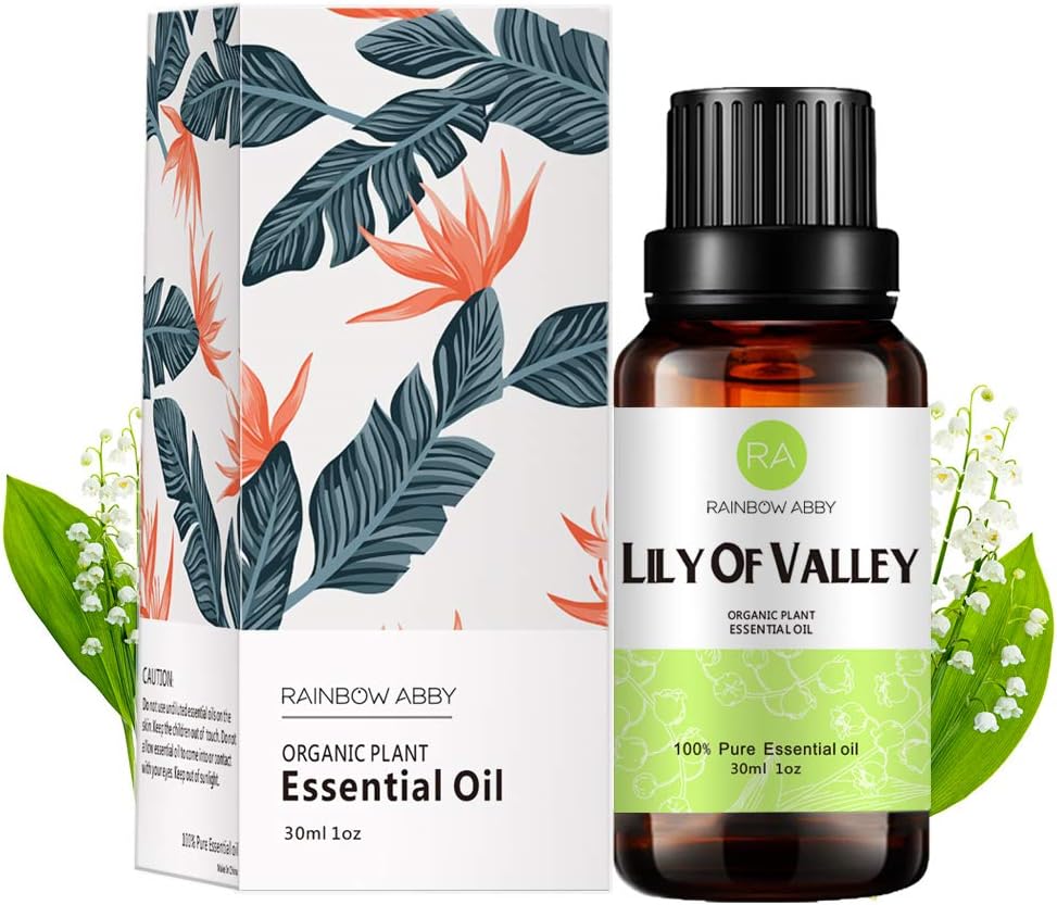 Lily of Valley Essential Oil (30ML), 100% Pure Natural Organic Aromatherapy Lily of Valley Oil for Diffuser, Massage, Skin Care, Yoga