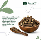Mulethi | Multhi Spl | Glycyrrhiza Glabra | Yashtimadhu | Jeshthamadha | Licorice Root | 200 gram (Pack of 1)