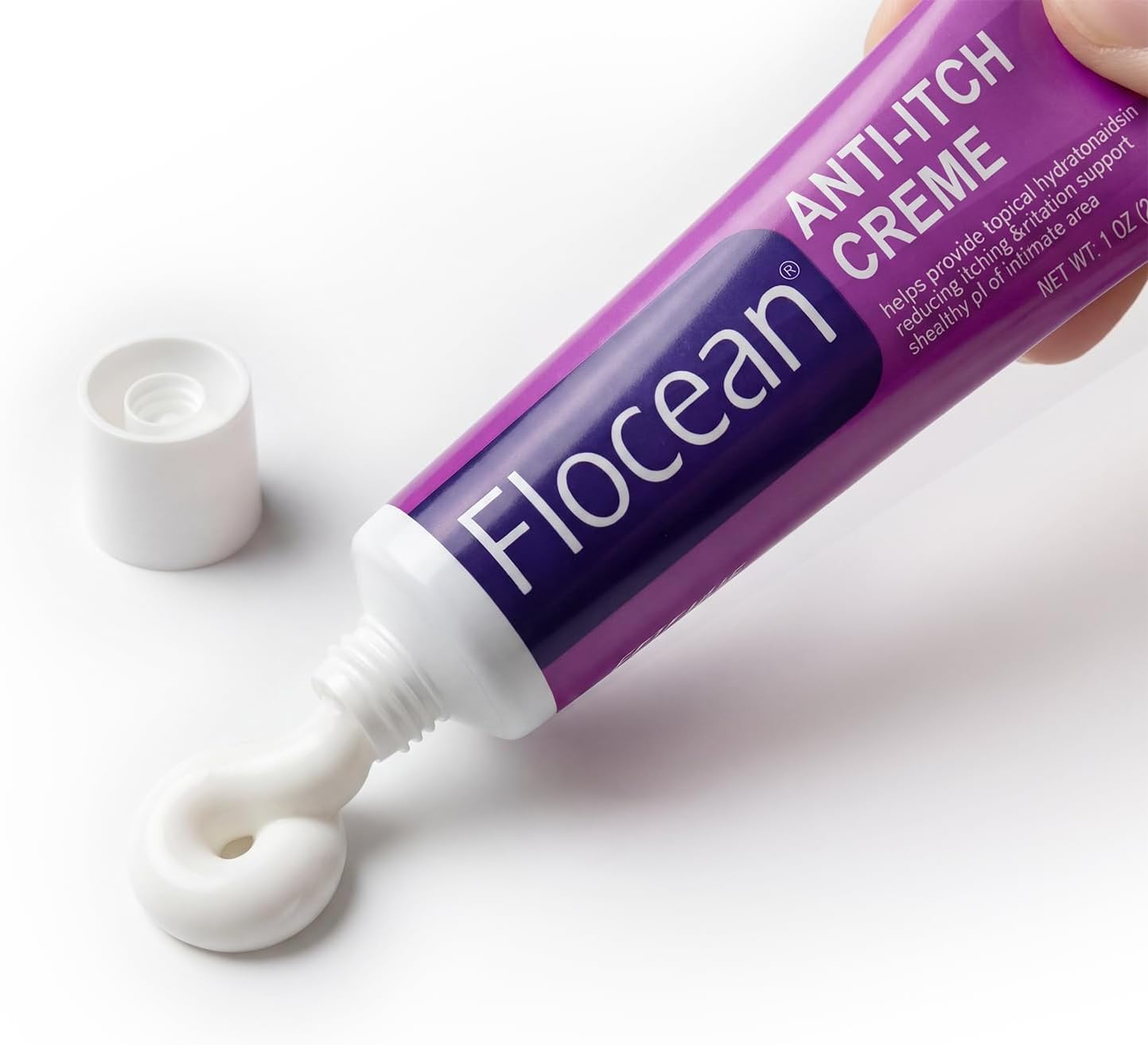 Anti-Itch Creme, Intimate Skin Moisturizer for Women, Natural Vulva Cream for Dryness, Dermatologist Recommended - NON Estrogen Cream