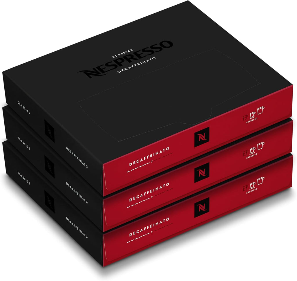 Nespresso Professional Coffee Capsules, Decaffeinato Coffee Bundle, 150-Count Capsules