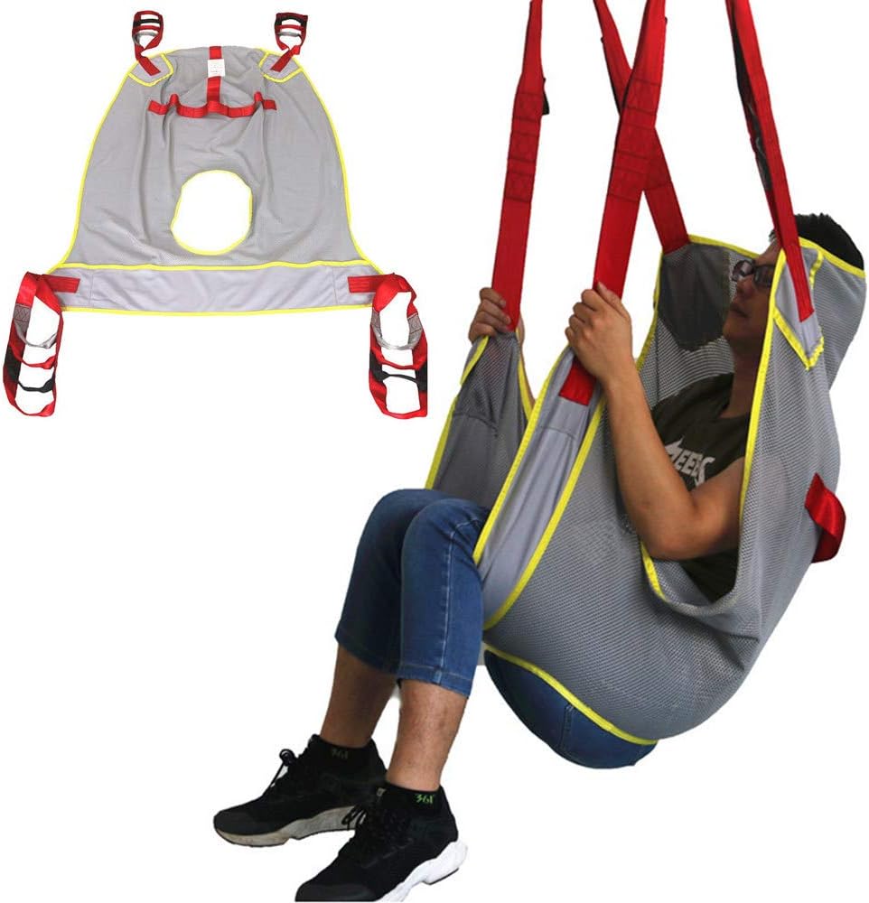 Patient Lift Slings, Special Spreaders for Lifts, Mobility & Daily Living Aids, for Adult, Elderly, Handicap Rehabilitation Training Equipment Walking Prevent Falling