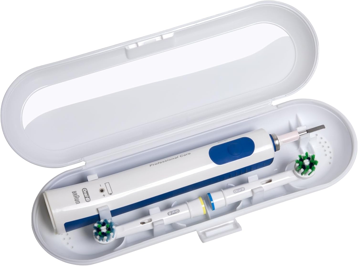 Nincha Electric Toothbrush Travel Case for Oral B & Philips Sonicare,White