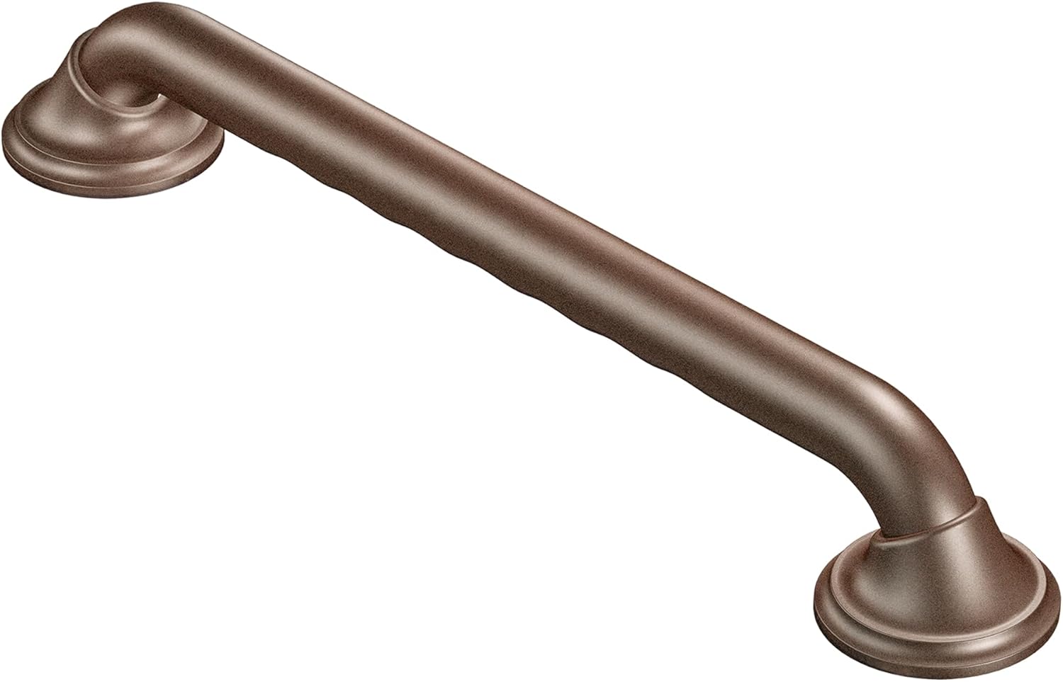 Moen R8748D3GOWB Bathroom Safety 48-Inch Grab Bar with Curl Grip, Old World Bronze