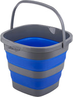 Collapsible Bucket with 2.6 Gallon (10L), Mop Bucket for Cleaning, Plastic Bucket for Garden, Car Washing or Camping, Portable Fishing Water Pail