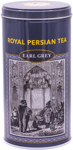Royal Persian Tea Earl Grey Loose Leaf Ceylon Black Tea, Premium Ceylon Ceylon Tea with Real Bergamot Oil,12 oz (340g) Aromatic Citrus Flavor, Hot or Iced, Bold & Smooth