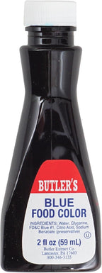 Blue Food Coloring, 2 Ounce Bottle, Hampton Distribution