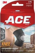 ACE Brand Compression Knee Support Neoprene, Large/X- Large