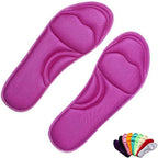 minkissy Memory Foam Insoles for Women Inserts Gel Heel Cushion for Shoes Random Color