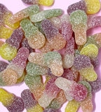 Swedish Sour Mini Dummies,Vegan Fruit Flavored Sour Gummies, Authentic Scandinavian Candy – Soft & Chewy Gummy Candy – 8 oz Bag