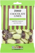 Tesco Sweet Shop Chocolate Limes 200g