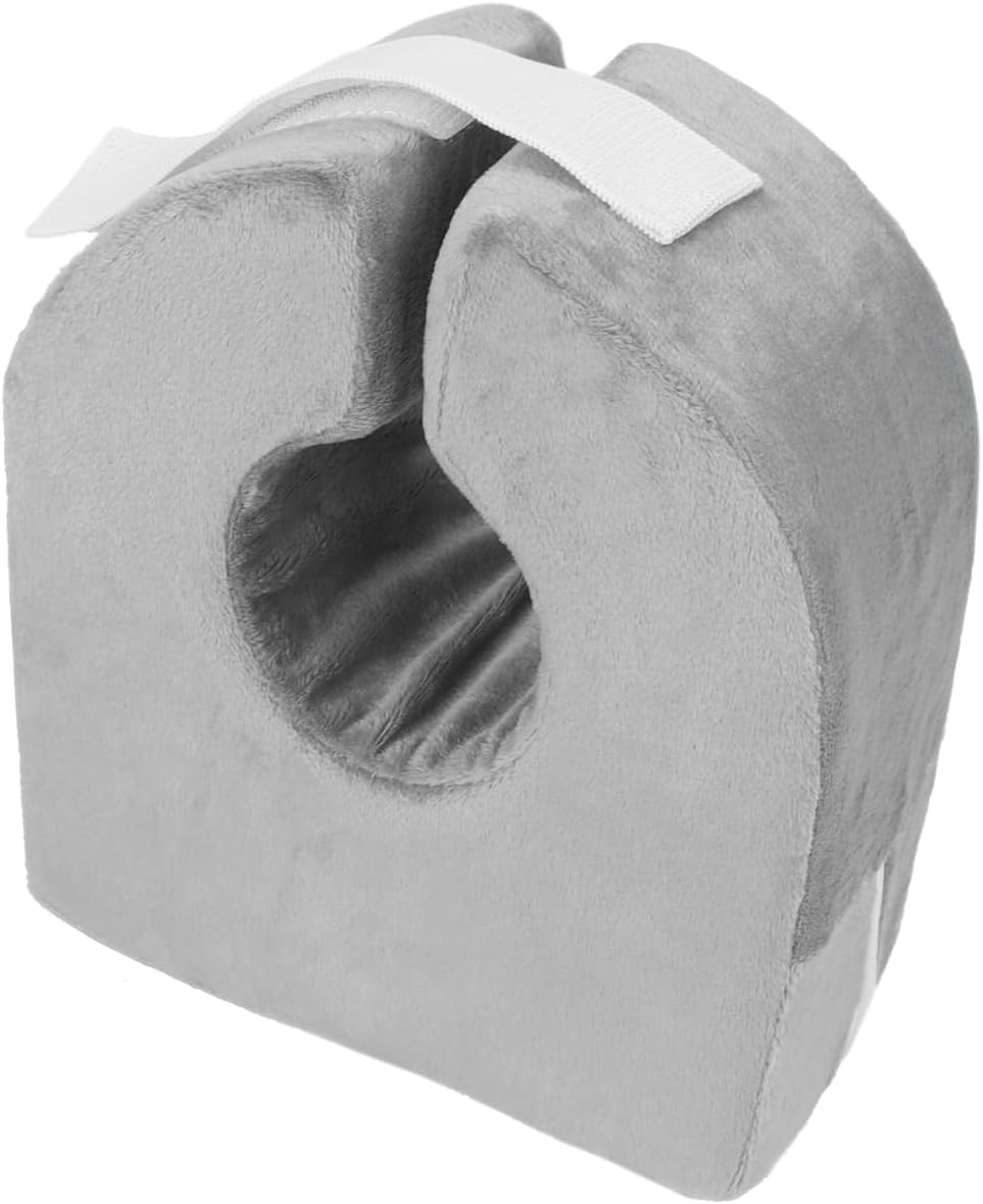 Adult Bed Sore Pads Wedge Foot Support Pillow Pressure Ulcer Ankle Protector Ring Foot Rest Pillows Bedridden Patient Elderly Heel Cushion Sleeping Elevated Foam Pad Leg Post Surgery Recovery Pillow