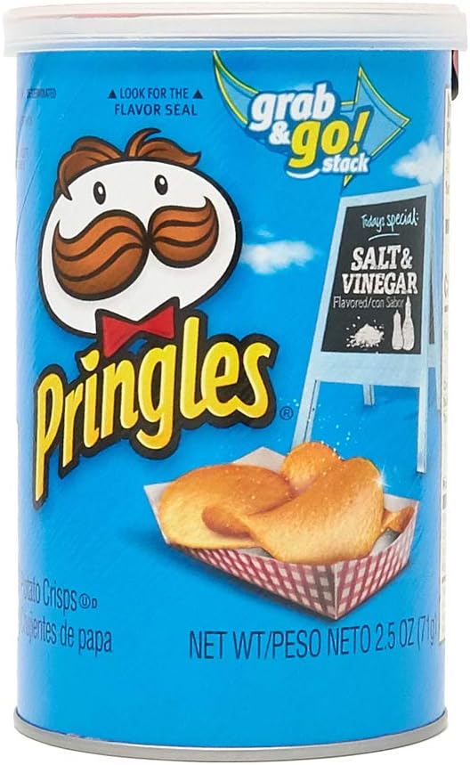 Pringles, Salt & Vinegar, 2.5 oz