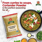 Laxmi Coriander Powder 200gm (7 Oz) | Natural Ground Coriander | Premium quality and high value | Non-GMO Coriander, ground | Free of Adulterations