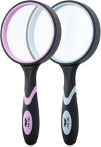 Mr. Pen- Magnifying Glass, 2 Pack, 10X Magnifier, 75mm Glass Lens, Magnifier for Reading, Magnifying Glasses for Close Work