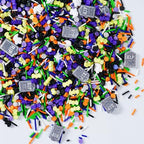 Edible Halloween Sprinkles for Cake Decorations 4.2oz Tombstone Sprinkles for Cupcake Topper, Ghosts Bat Cupcake Toppers Ice Cream, Candy, Cookie Perfect for Dessert Decoration