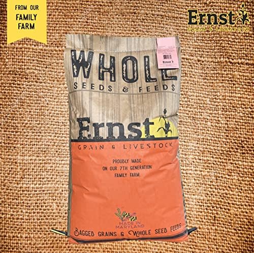 Roasted Soybeans – Non‑GMO Whole Soybeans, 46 lb Bag – 300°F Roasted, High‑Energy Feed for Chickens, Livestock & Wildlife – Farm‑Fresh, USA Grown