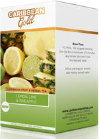 Caribbean Gold Fruit and Herbal Teas (Lemon, Lime & Pineapple)