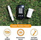 CareSens N Blood Glucose Monitor Kit with 100 Blood Sugar Test Strips, 100 Lancets, 1 Blood Glucose Meter, 1 Lancing Device, 1 Control Solution, Travel Case for Diabetes Testing for Personal Use