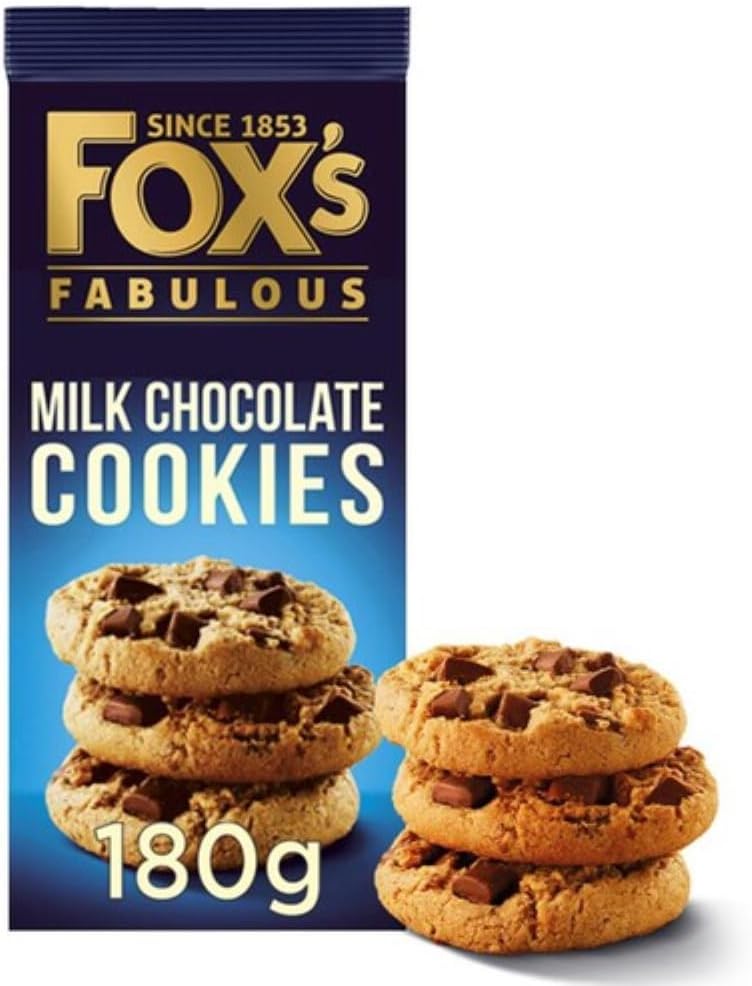 Fox’s Chunkie Cookies Milk Chocolate Chunks- 180g