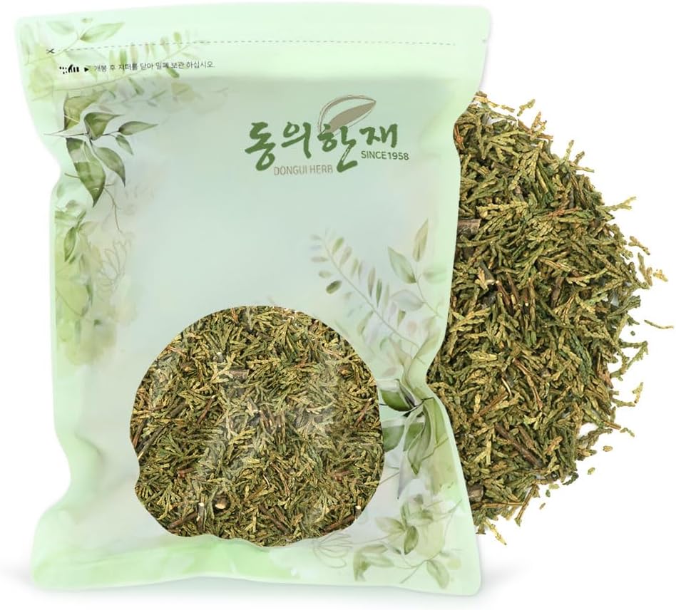 Organic Natural Pure Hinoki Cypress(Japanese Cypress) Cypress Leaves & Stems,Leaf Dried Bulk Herbs -10.58 Ounce (300g)