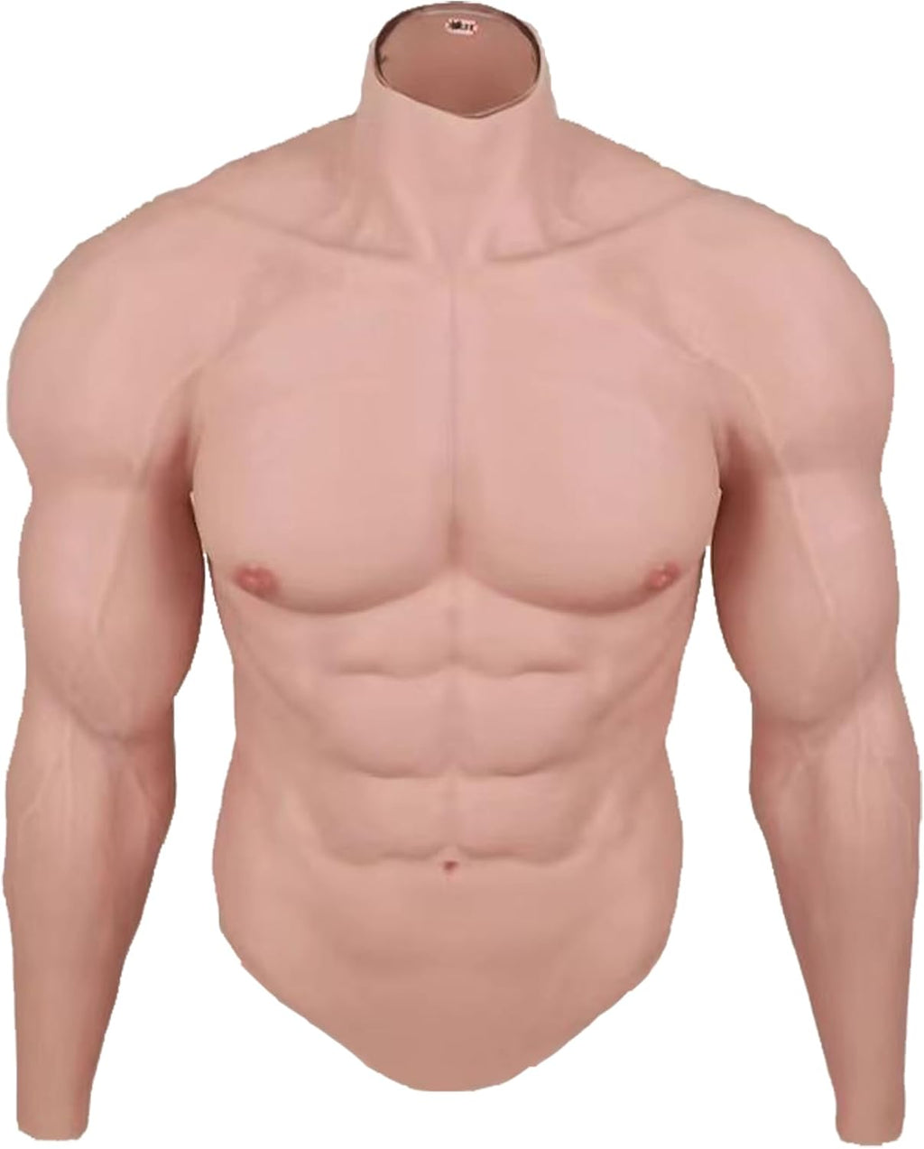 YIQI Silicone Muscle Suit with Arms Silicone Muscle Chest for Cosplay