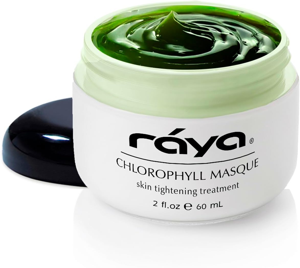 Raya Chlorophyll Masque (607) | Tightening Facial Treatment Mask for All Skin | Reduces Fine Lines and Wrinkles | Skin Tightening Mask for Face Skin Care | Face Masks Skincare