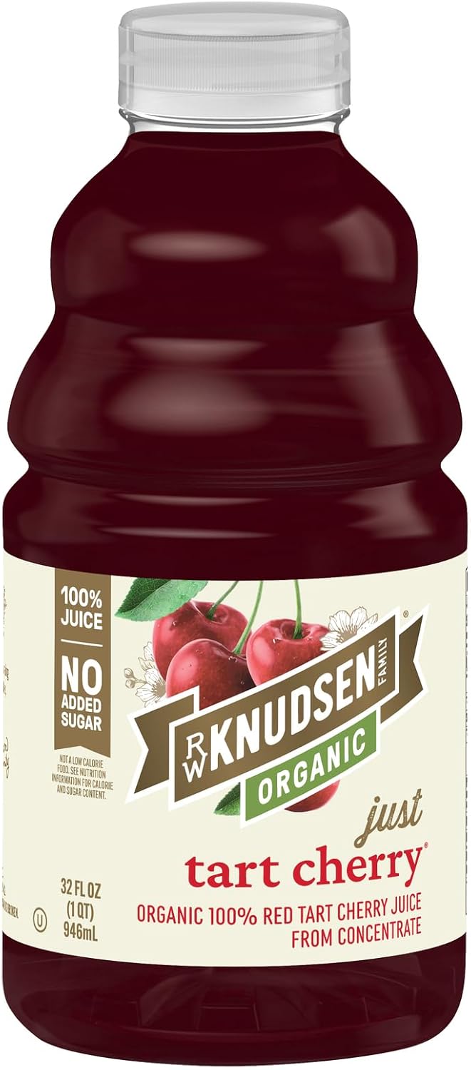 R.W. Knudsen Organic Just Tart Cherry Juice, 32 fl oz (Pack of 1)