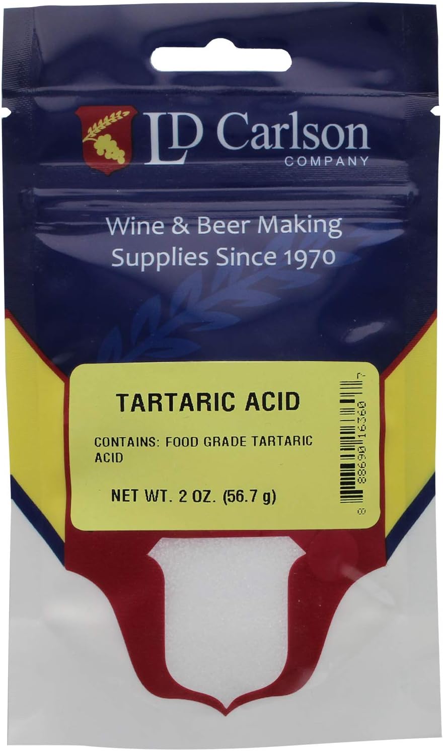 LD Carlson 6360A Tartaric Acid 2 oz.
