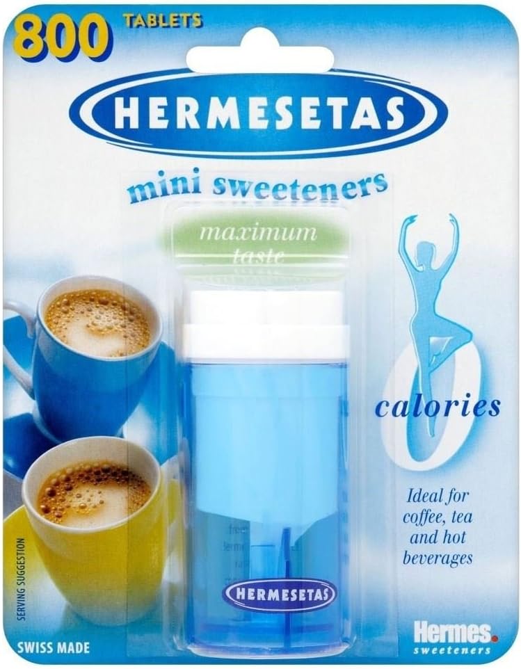 Hermesetas Mini Sweeteners (800 per pack) - Pack of 2