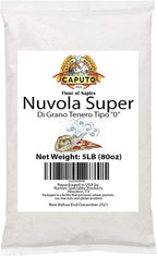 Antimo Caputo Nuvola Super 0 Pizza Flour 5 Lb Repack - Italian Zero 0 Flour for Authentic Pizza Dough