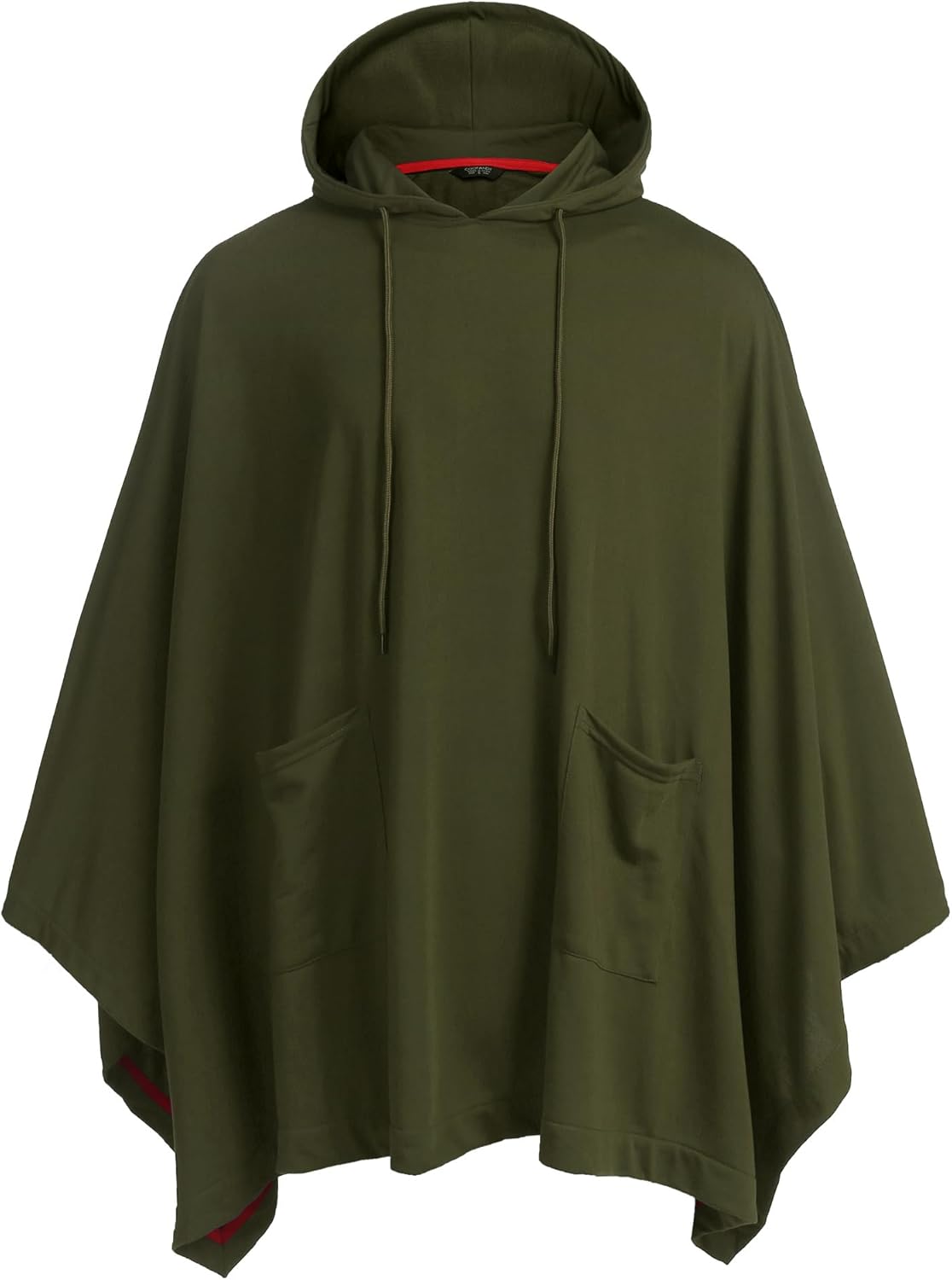 COOFANDY Unisex Casual Hooded Poncho Cape Cloak Fashion Coat Hoodie Pullover with Pocket