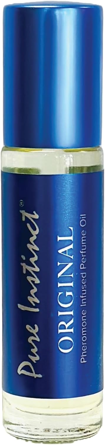 Pure Instinct Roll-On - The Original Pheromone Infused Essential Oil Perfume Cologne - Unisex For Men and Women - TSA Ready