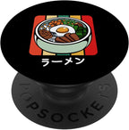 Ramen Japanese Vintage Retro Tasty Noodles Lover Gift Ideas PopSockets PopGrip: Swappable Grip for Phones & Tablets