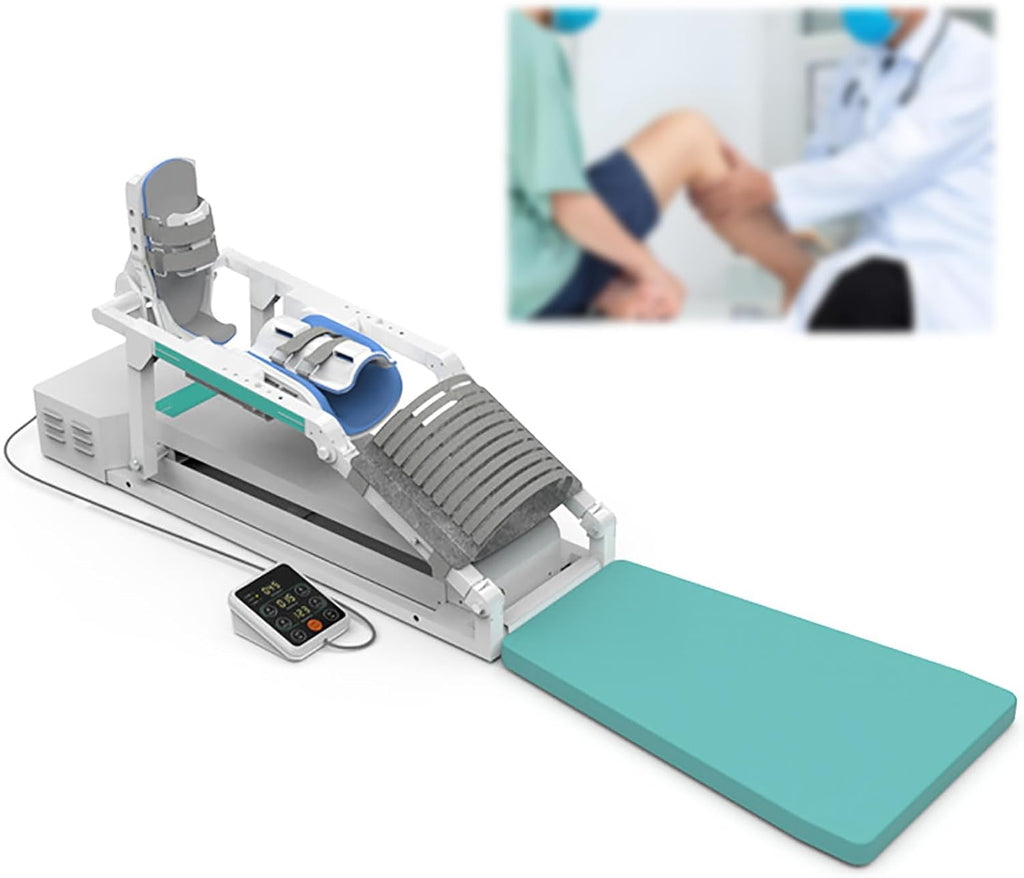 Leg Knee Rehabilitation Trainer, Intelligent Lower Limb Exerciser, Home Continuous Passive Motion Machine for Left and Right Leg Stiffness Relief, 0-140° Adjustable
