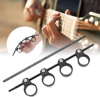 Guitar Finger Exerciser, Hand Gripper Strengthener, Finger Expander Piano Finger Separator Expand Finger Training Tool Finger Stretcher for Guitar Bass Ukulele Piano Saxophone Beginner