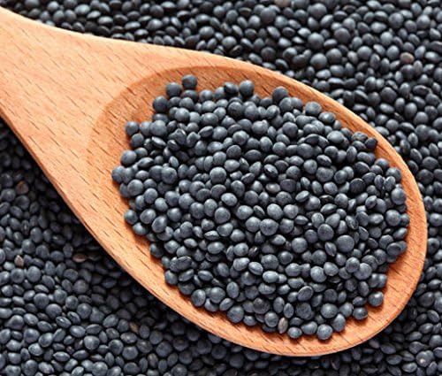 Black Beluga Lentils 5 Pounds Whole USDA Certified Organic, Non-GMO Bulk, Product of USA, Mulberry Lane Farms