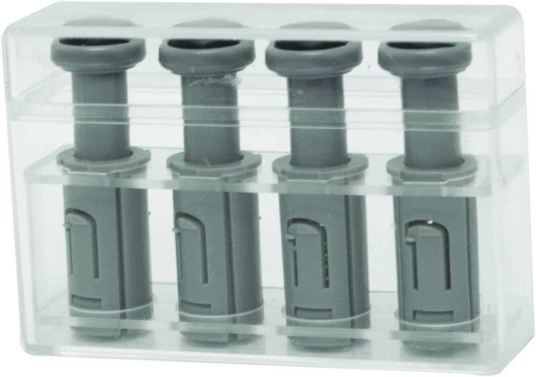 CanDo 10-3756-4 Digi-Flex Multi 4 Additional Finger Button with Box, XX-Heavy, Silver