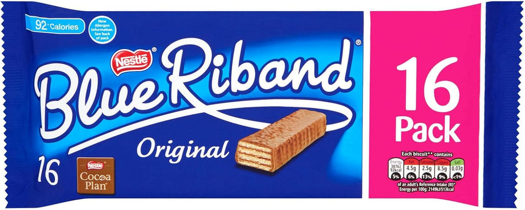 Blue Riband Original 16 x 19.3g - Pack of 6