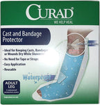 Curad Cast and Bandage Protector Adult Leg 2 Each (Pack of 2)