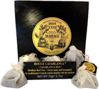 Mariage Freres, Red Tea, Rouge Casablanca, 30 traditional cotton muslim tea bag sachets (1 Pack)