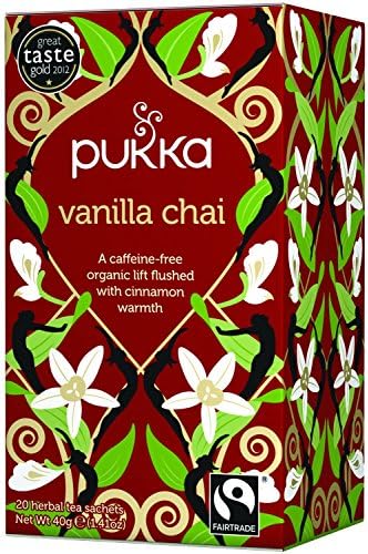 Pukka Vanilla Chai 20 per pack - Pack of 2