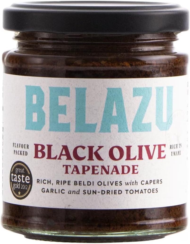 BELAZU Black Olive Tapenade, 170 GR