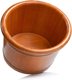 Solid Wood Foot Tub, Foot Baths Wood Foot Tub, Foot Tub Wooden Foot Basin Large Foot Bath Spa Tub,Sauna Wooden Bucket,Relax Pedicure Foot Bath,Foot and Leg Spa for Adults,
