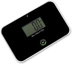 NewlineNY Auto Step On Super Mini Travel Bathroom Scale, 5.25" x 8.5" SBB0638SM: Black